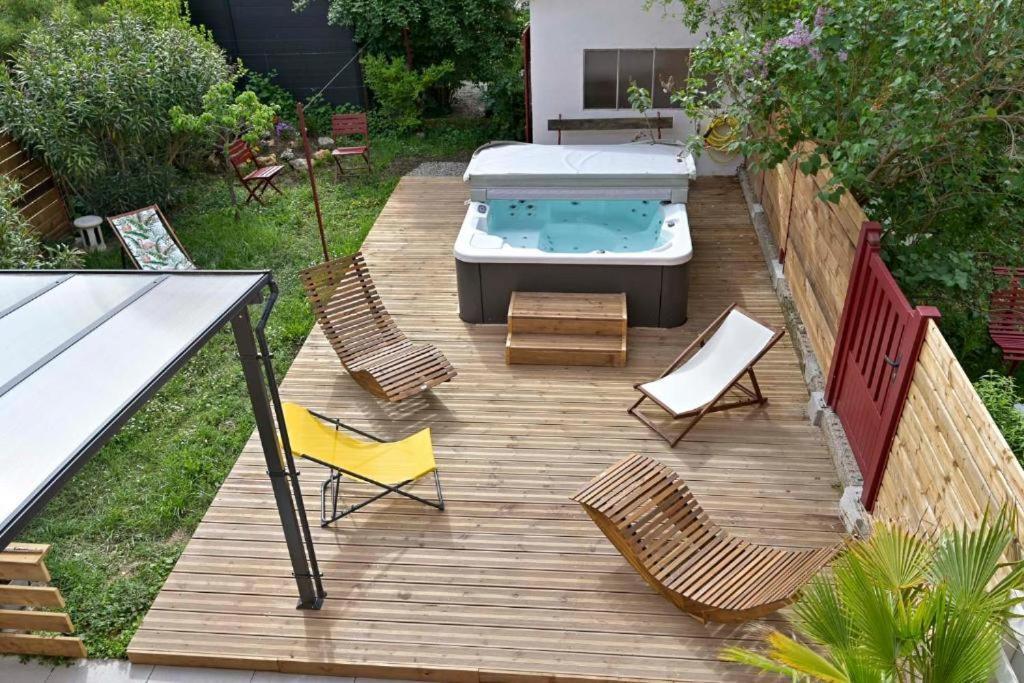 Chez Odette - Spa, Plancha, Parking 알비 외부 사진